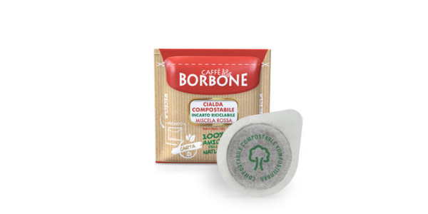 50 Cialde Caffè Borbone Rossa