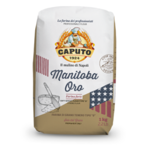 VACUUM PACKED 1kg Manitoba Gold Flour Mulino Caputo