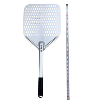 Pala Forata 33x33 in Alluminio Anodizzato - Lunghezza totale 70cm - immagine 5