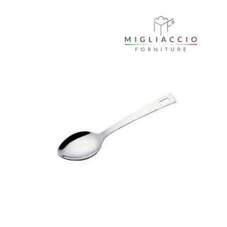 Cucchiaione Inox per condimento pizza - immagine 2