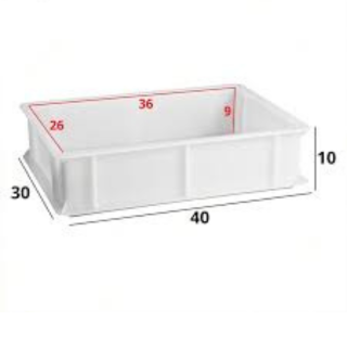 Contenitore in Plastica Rinforzata per Lievitazione Panetti 30x40x10cm - immagine 7