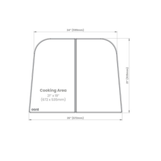 Nuovo Biscotto Saputo Ooni Koda 2 Max - Spessore 2,3 cm - immagine 11