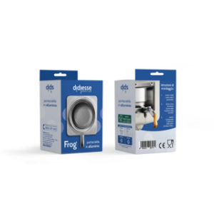 Portacialda in Alluminio Compatibile Didiesse Frog Macchine da Caffè Cialde 44 mm
